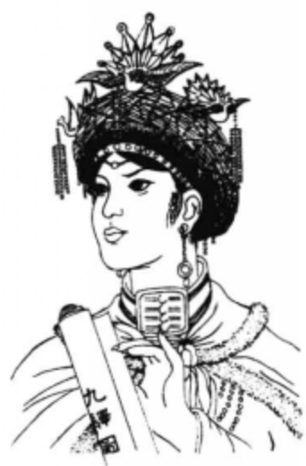 奢香夫人画像.