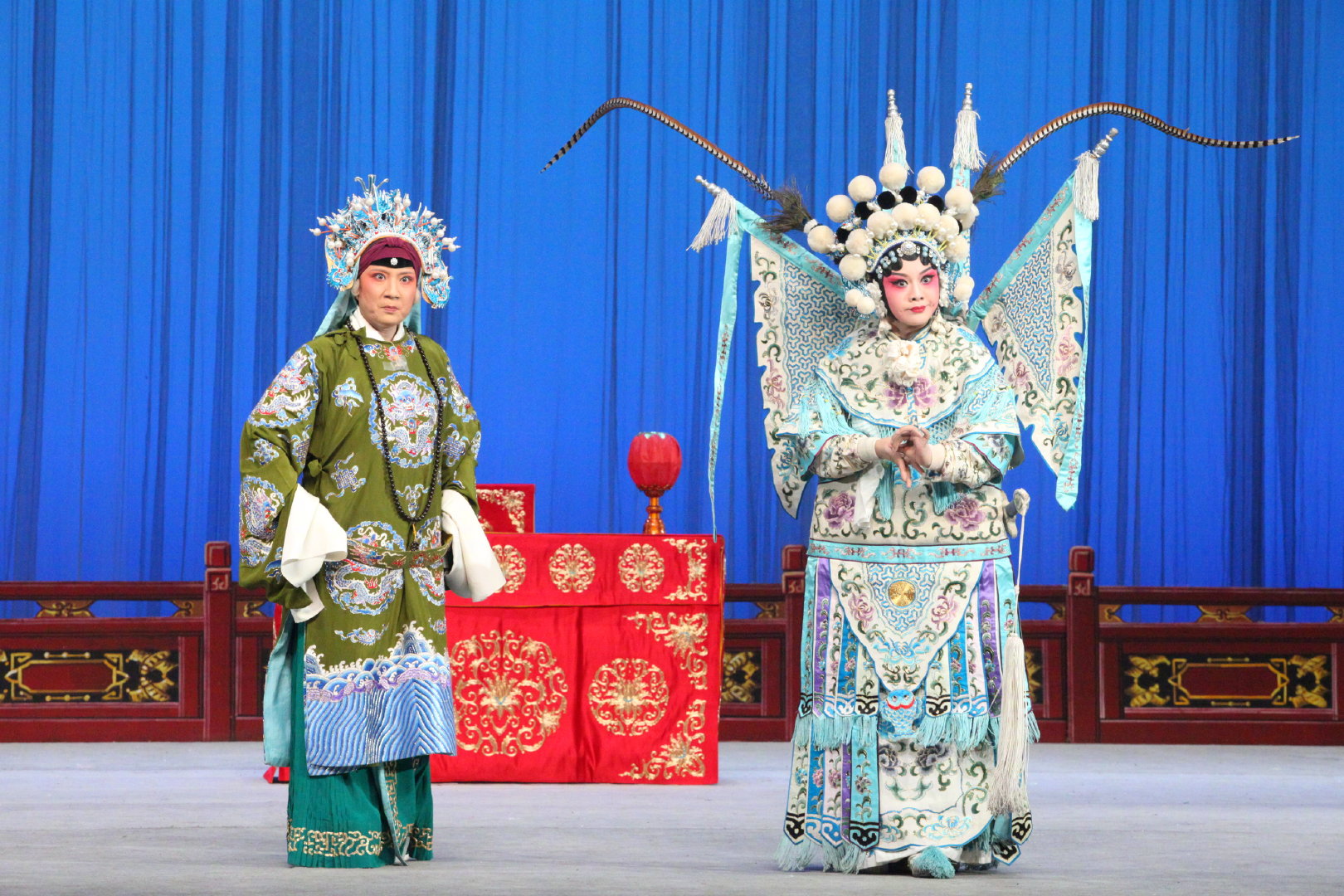 《杨门女将》由青年演员挑起大梁.(石家庄市丝弦剧团供图)