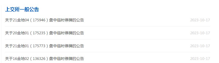 上交所网站截图
