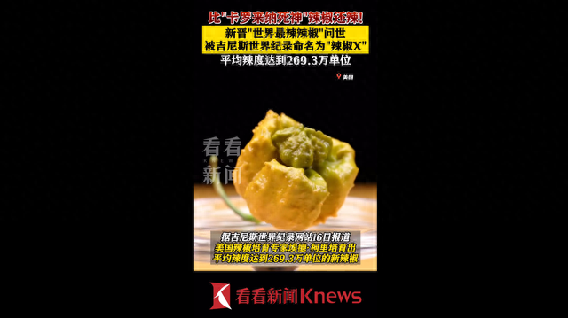 比"死神"辣椒还要辣!仅5人吃下一整个.咋长这样啊?_新浪财经_新浪网