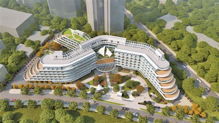 大鹏新区养老院效果图.受访方供图