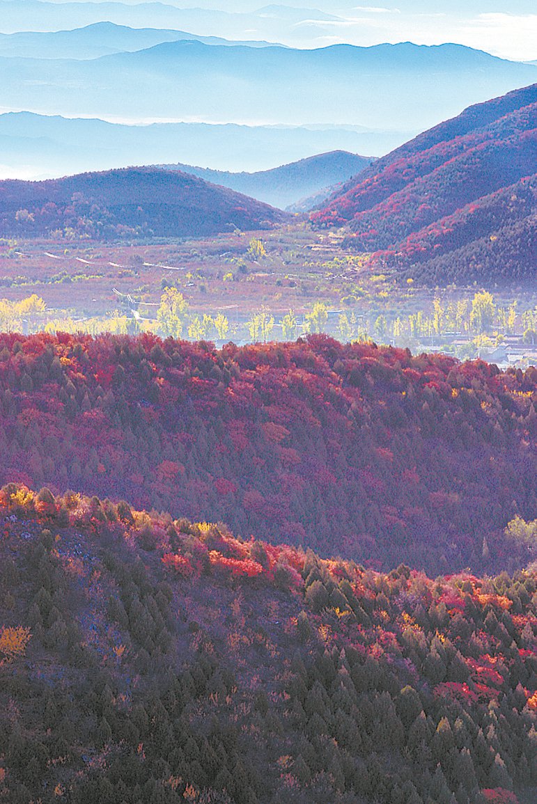 顺义五彩浅山 视觉中国供图