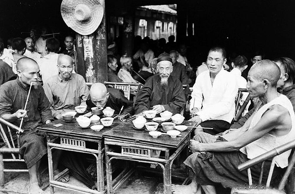 抗战时期重庆的茶馆