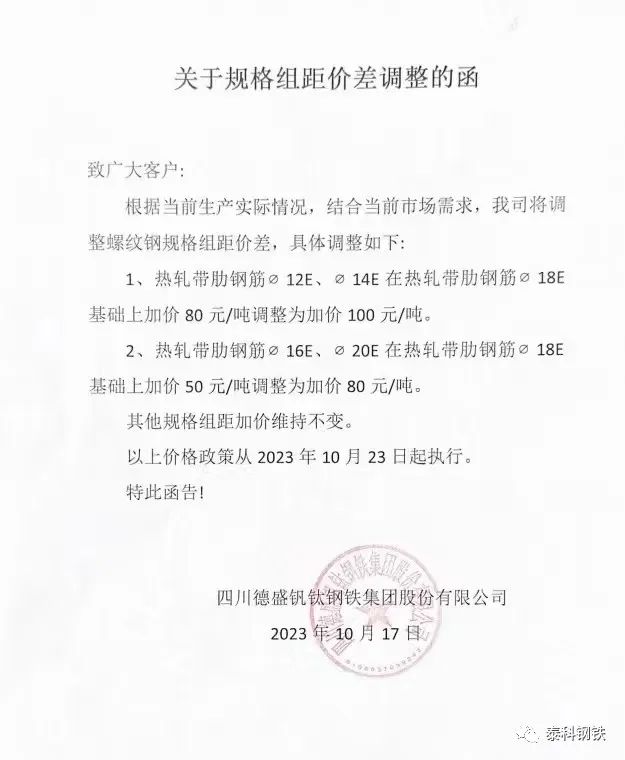 亏损加重！数十家钢厂，发告知函！！