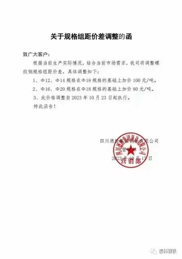 亏损加重！数十家钢厂，发告知函！！