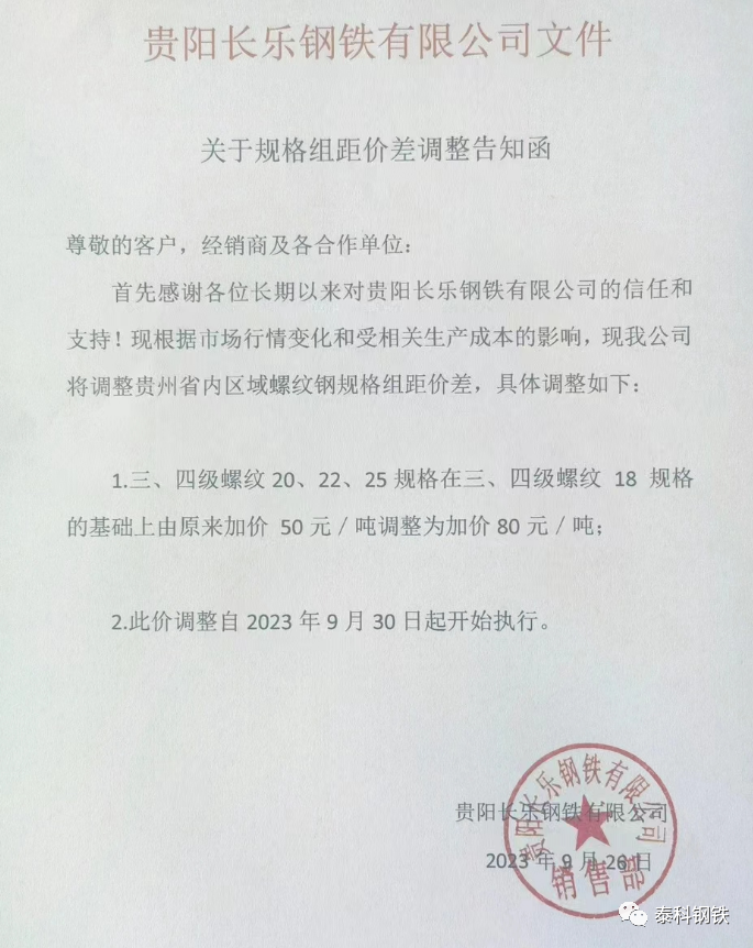 亏损加重！数十家钢厂，发告知函！！
