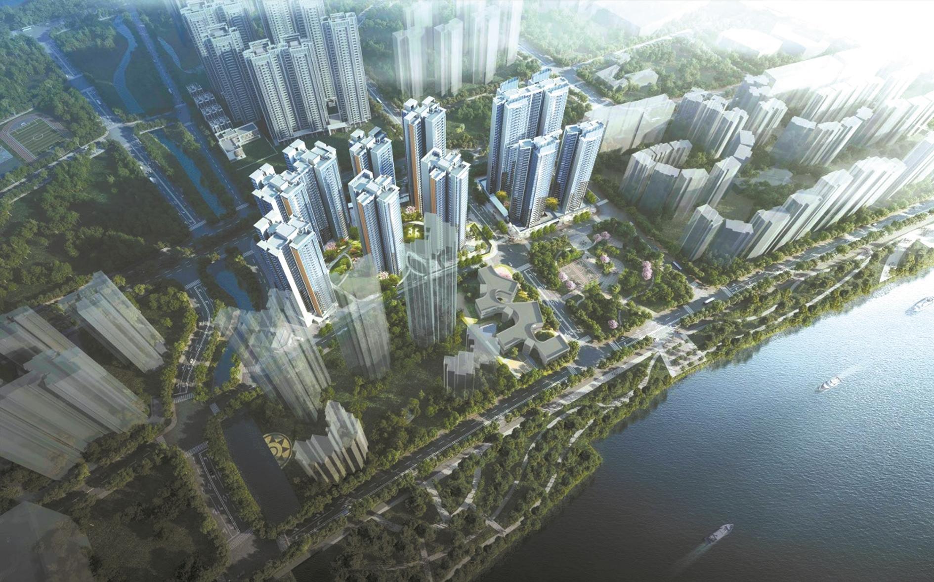 记者徐炜伦报道: 10月19日,广州市海珠区沥滘城中村旧村改造项目7个