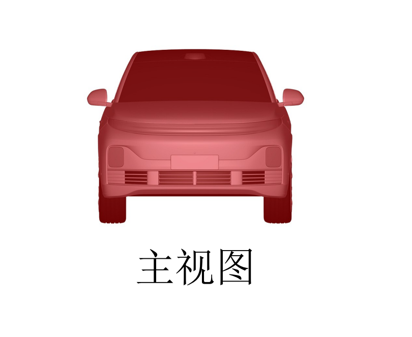 理想新车专利图曝光：预计为理想L6，外观细节更加平滑