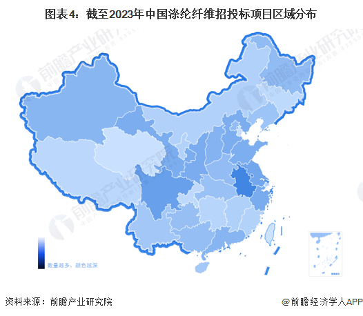 2023年中国涤纶纤维行业招投标分析 主要集中于安徽浙江一带【组图】