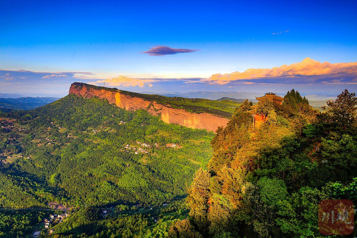 c视觉·云游天府91|秋染剑门关大剑山|剑门关_新浪财经_新浪网