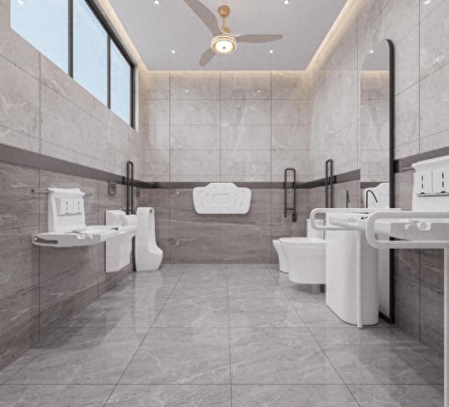 同利路公厕将增添休息室,第三卫生间,同时增设烘干机,无障碍马桶,道路