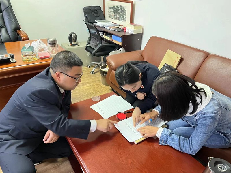 检察官前往当事人住所地开展调查核实工作