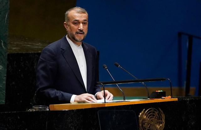 伊朗外交部长阿卜杜拉希扬 图源:视觉中国
