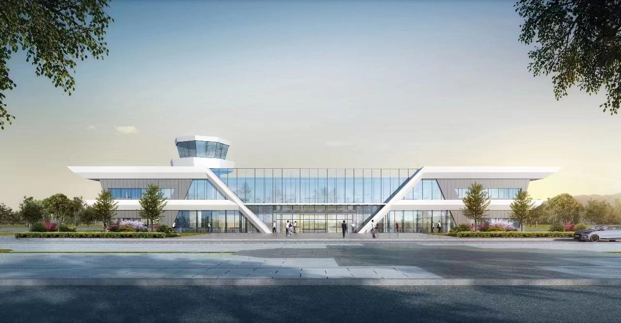 洪雅通用机场效果图