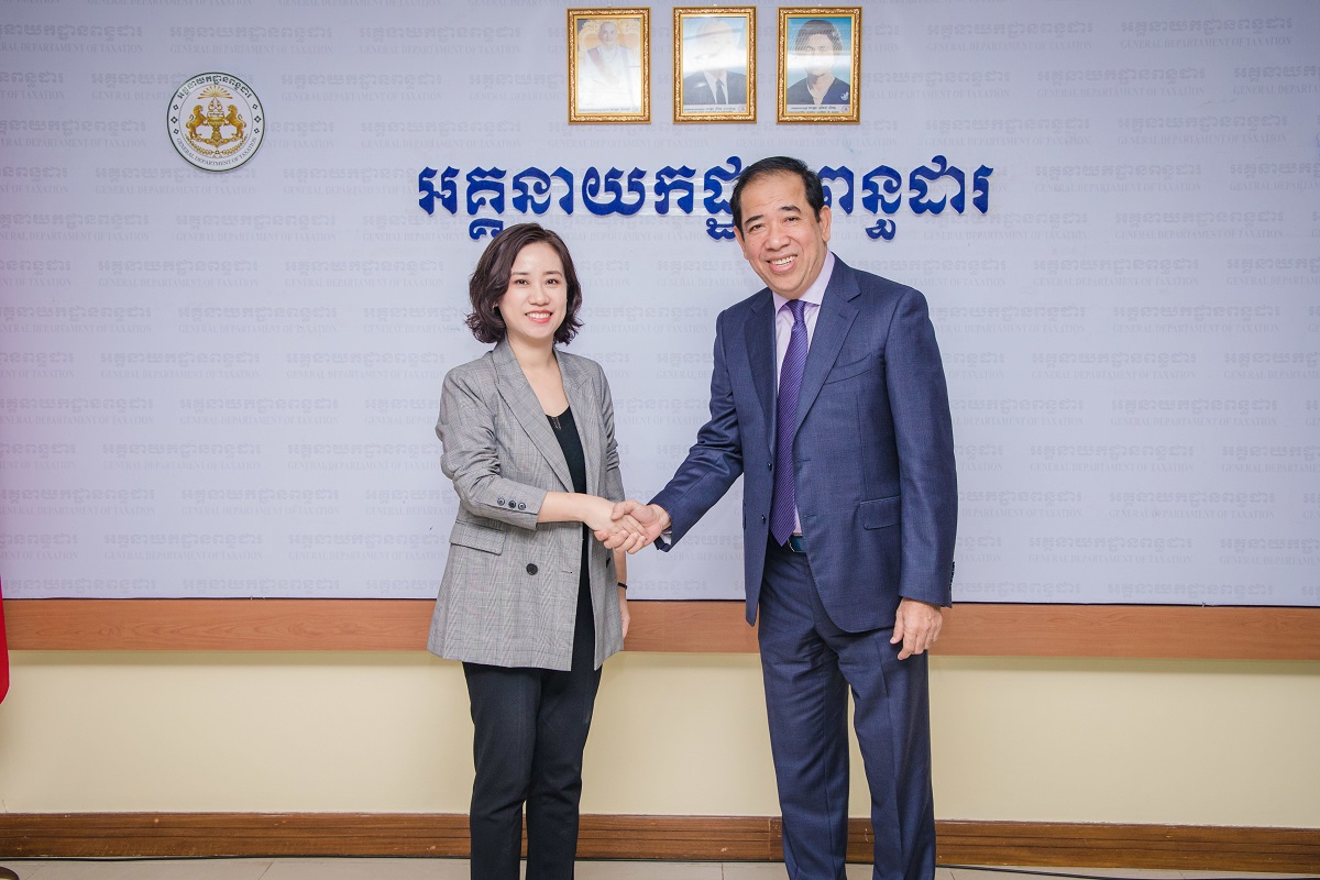 钟洁参赞出席2023年度中柬税务合作机制会议|柬埔寨_新浪财经_新浪网