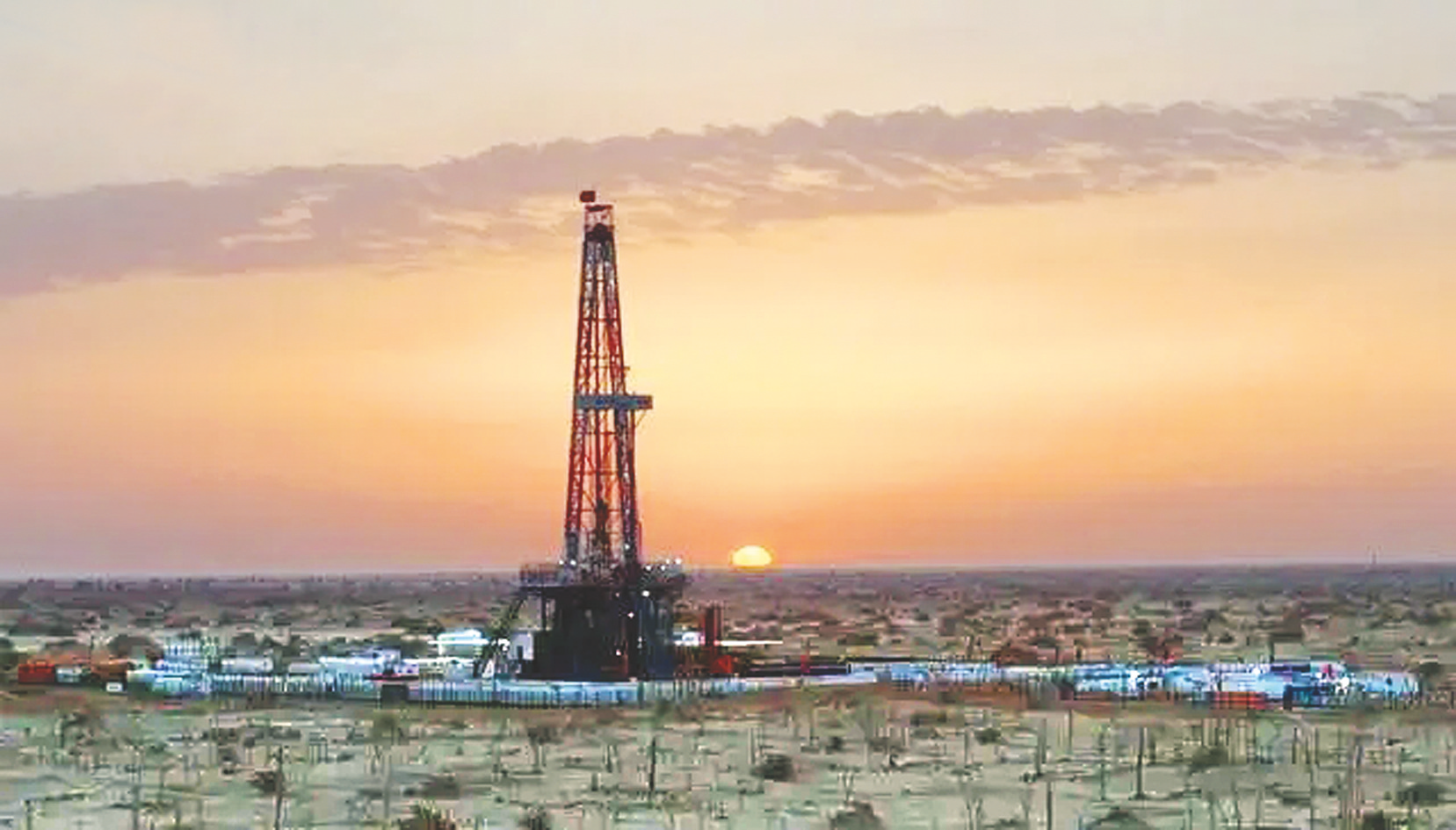     中国石油塔里木油田深地塔科1井钻井深度