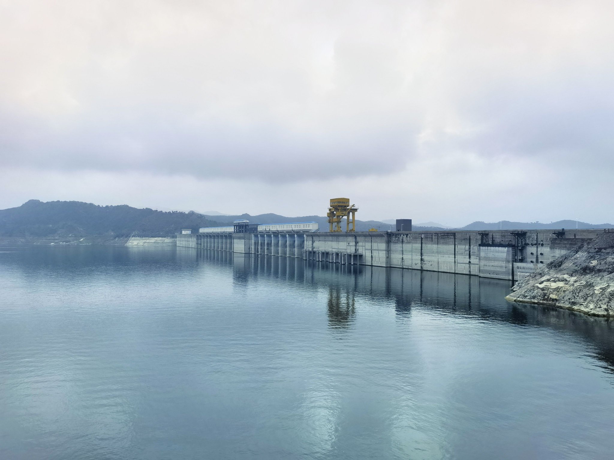 在河北迁西拍摄的潘家口水库(2023年9月10日摄).新华社记者 黄江林 摄