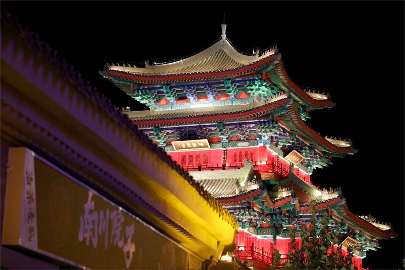 河北沧州:南川老街再现古运河畔繁华盛景|沧州市_新浪财经_新浪网