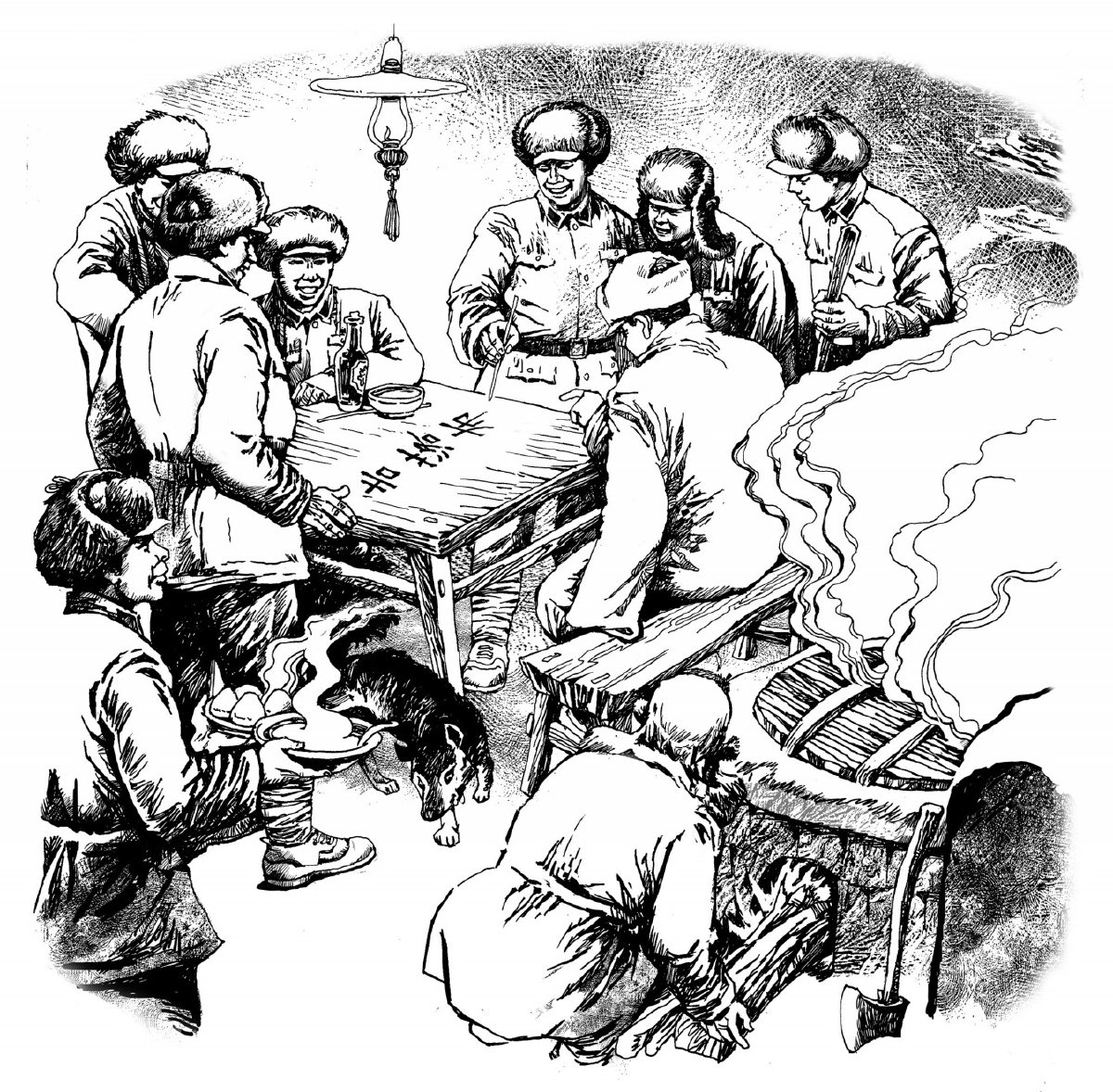 王嘉龙年末岁初的大兴安岭北坡,呵气成霜,滴水成冰.