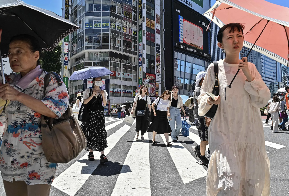 日本民众对经济增长的反应很平淡。（图源：社交媒体）