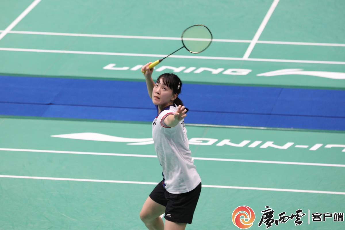 学青会现场|广西队王梓璇获学青会羽毛球(校园组)中学组女子单打冠军|