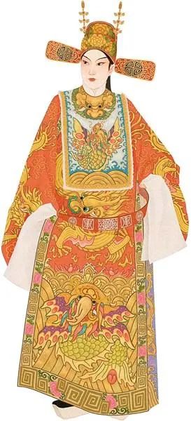 状元袍,绣满潮绣的红色蟒袍男大甲,为扮演元帅,大将军所穿的大战甲