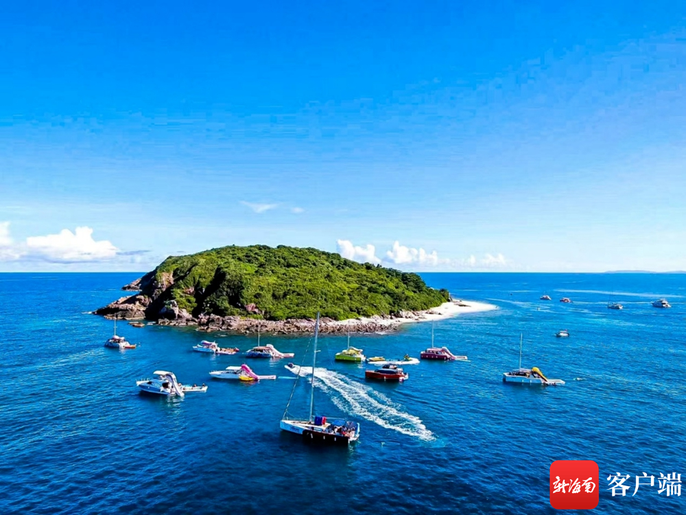 加井岛潜水.万宁市委宣传部供图