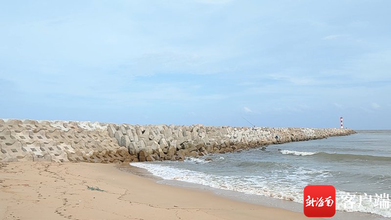 万宁小海港北口门拓宽工程完工 实现小海与大海水体交换预期目标|万宁