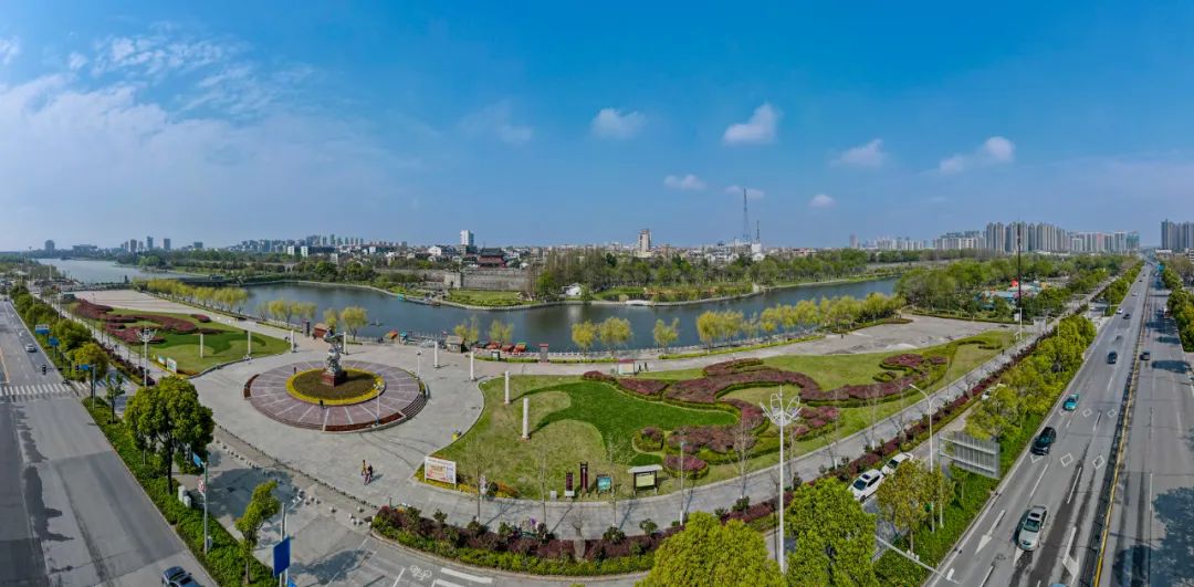 环荆州古城国家湿地公园.张梦瑶 摄