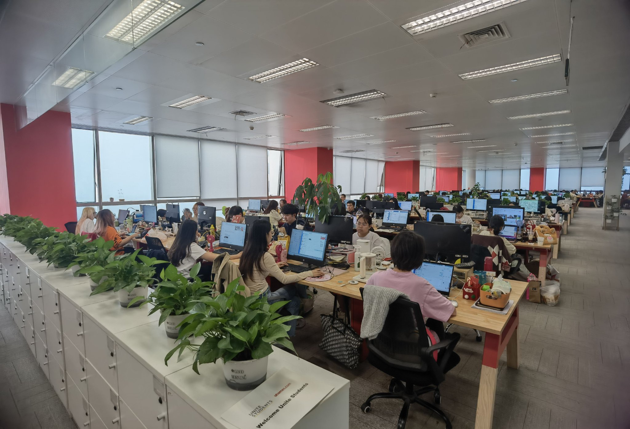 天津异乡好居网络科技股份有限公司办公区.(受访者供图)