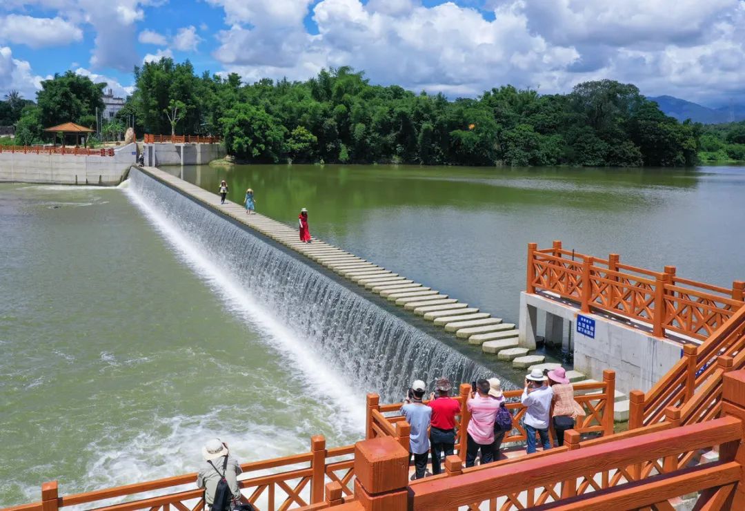 塘口镇丰头河引水陂(资料图) 梁文栋摄