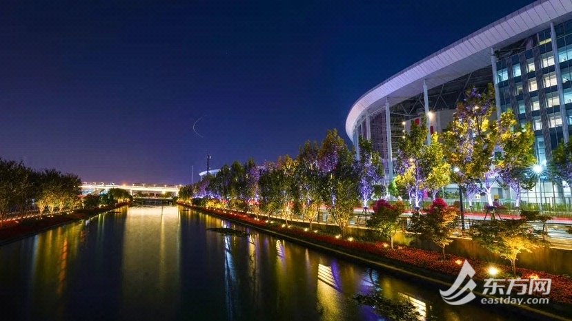 申城景观灯光换新装,进博会期间再现节假日照明模式| 组图|进博会