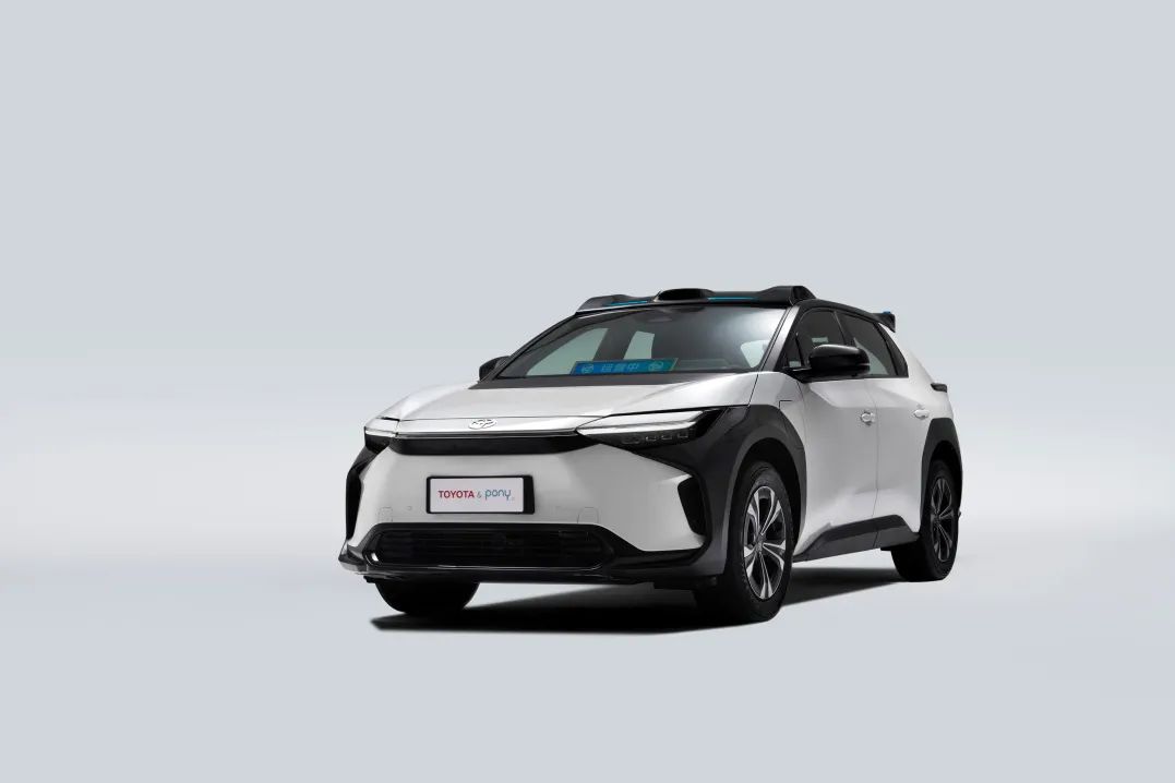 小马智行与丰田合作首款纯电自动驾驶概念车亮相