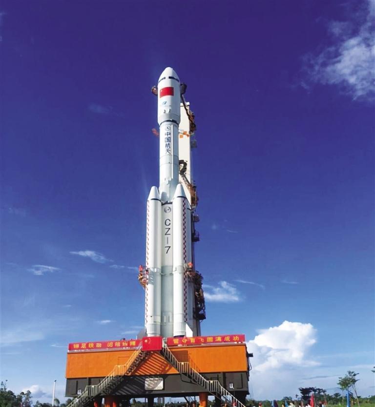 长征七号a运载火箭(资料图片)