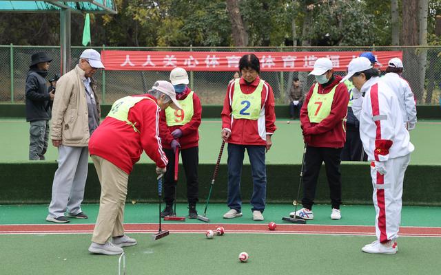 近些年来,门球在老年人群体中极为流行. 北京市体育局供图