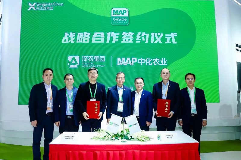 先正达集团下属中化农业MAP在进博会上与多家知名企业签约|农产品_新浪财经_新浪网