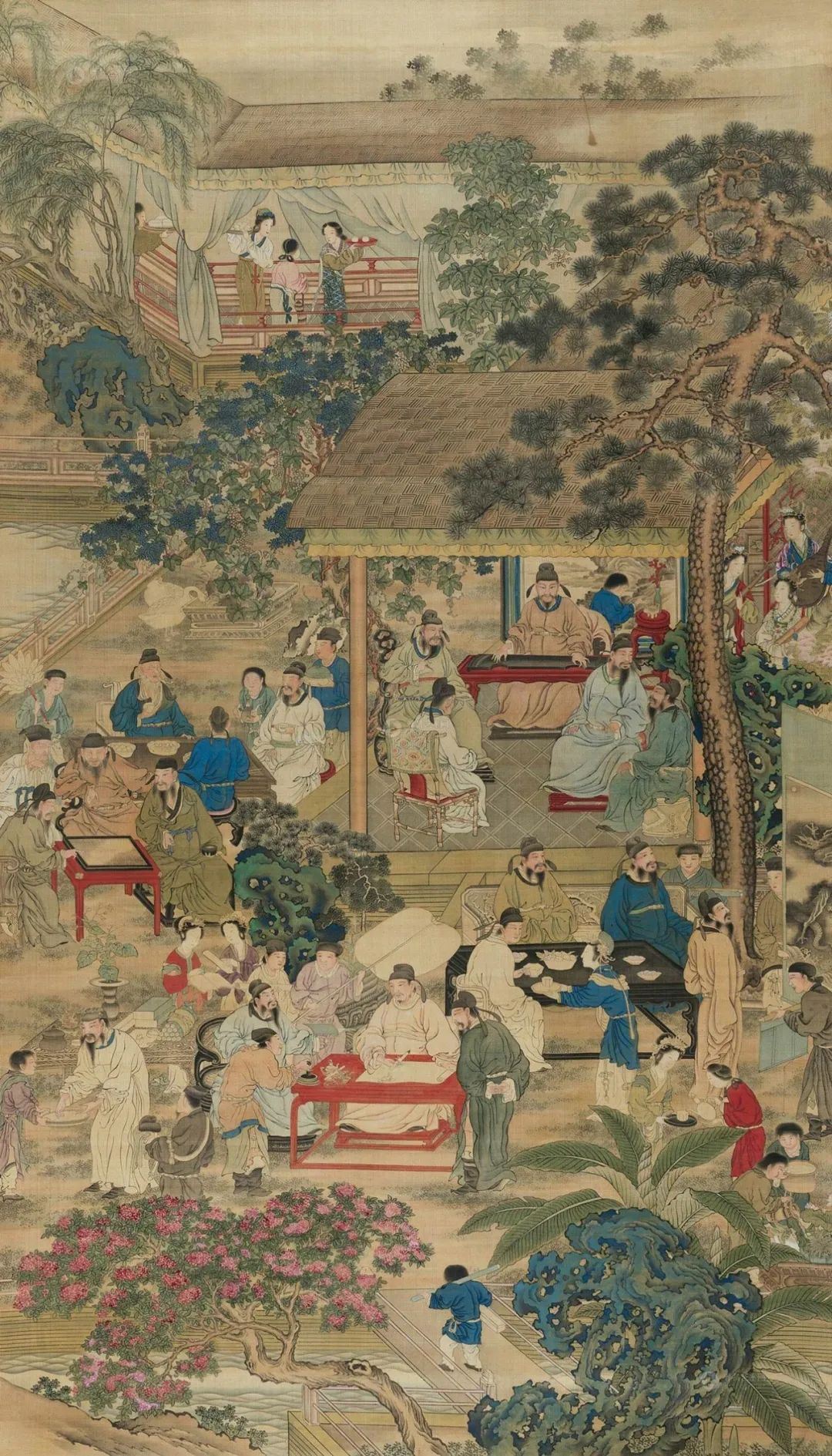 图说:佚名《文会图》