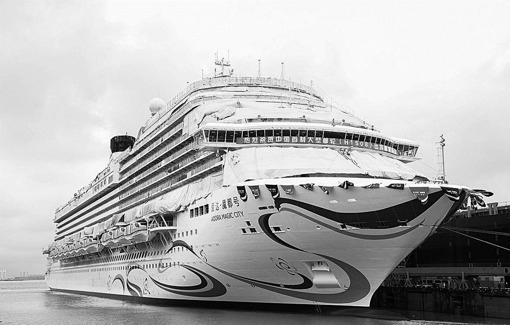 国产大型游轮的建造缘起于首届中国国际进口博览会.