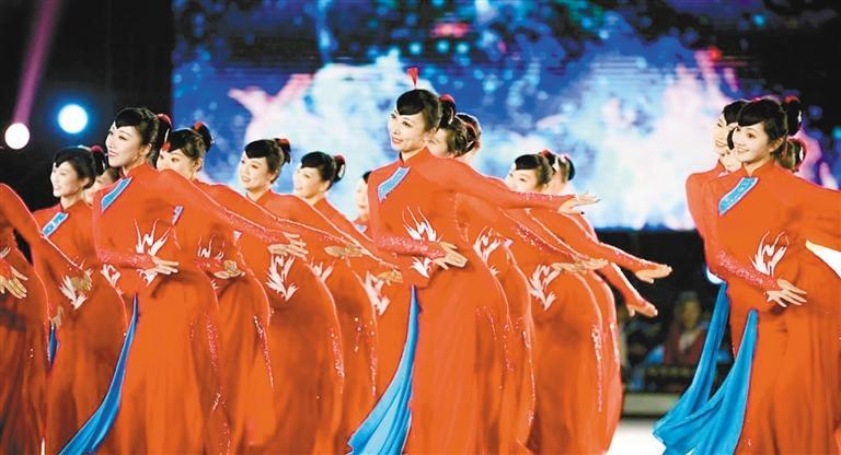 舞蹈演员在表演中 受访单位供图