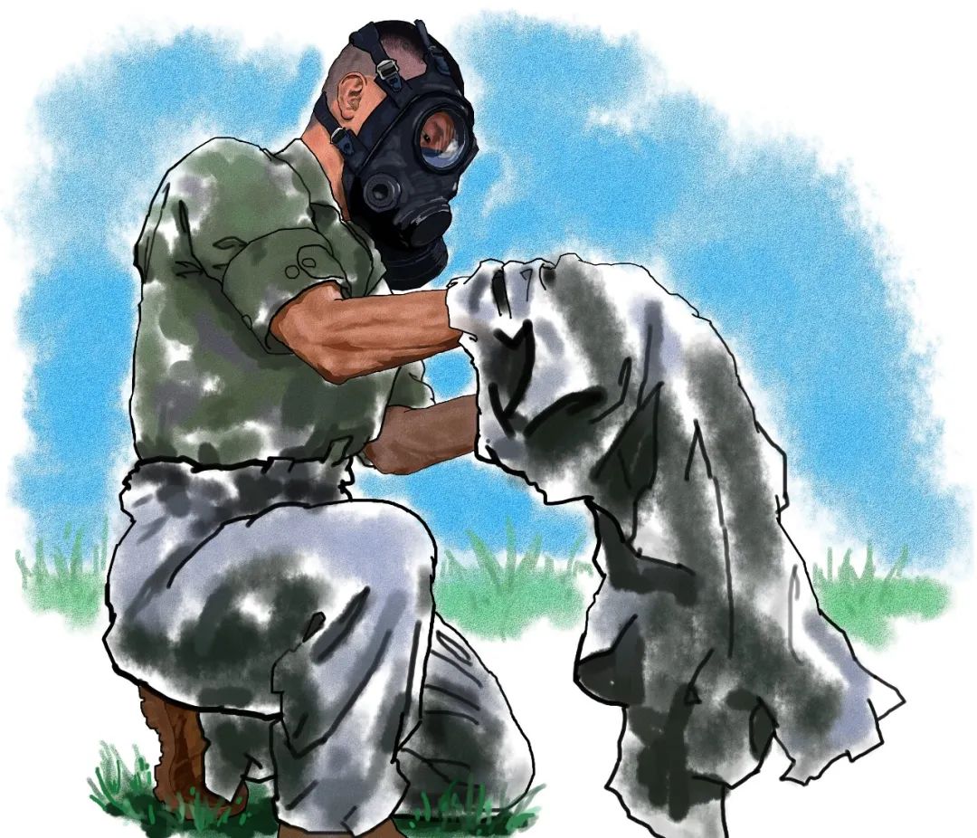 是勇敢的防化兵!他们是谁?