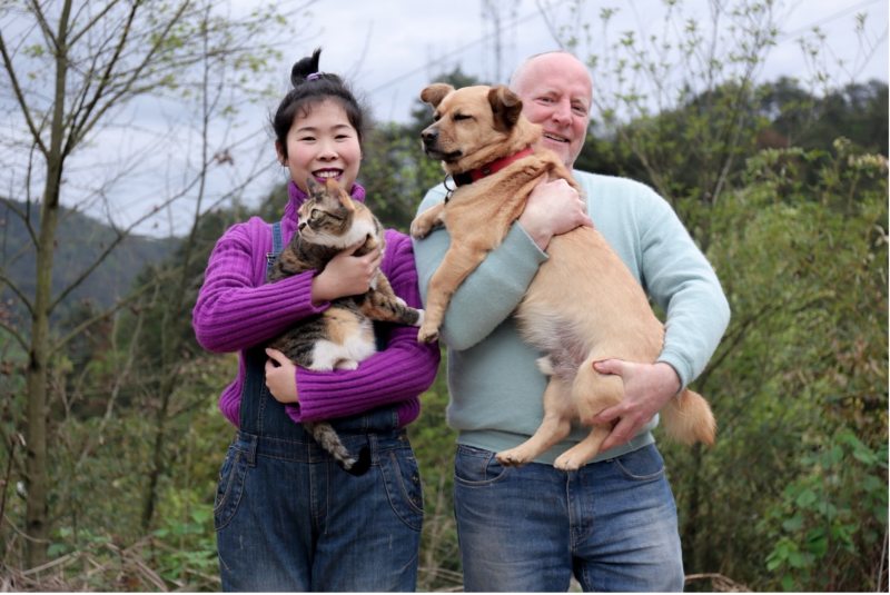 图注:洋景漂第五米和妻子舒悦