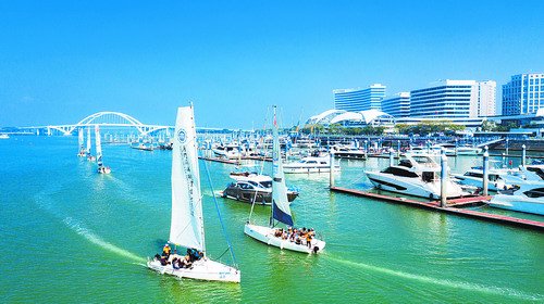 厦门五缘湾游艇港(路桥城发公司 供图)