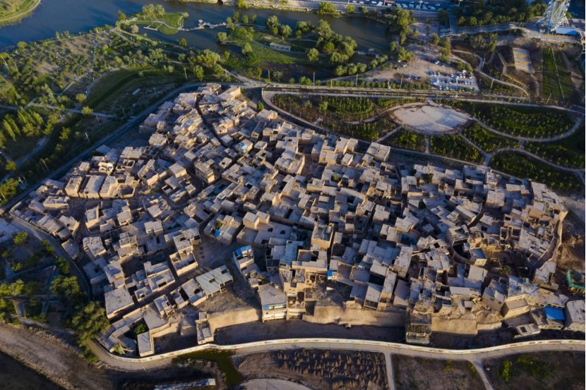 喀什古城高台民居