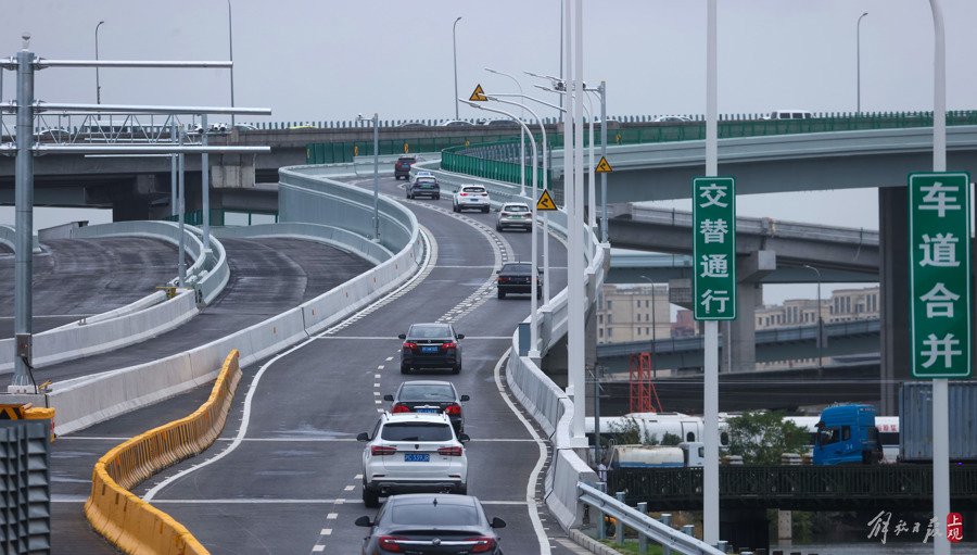 有效缓解七宝一松江交通压力,漕宝路快速路嘉闵节点建成通车|快速路