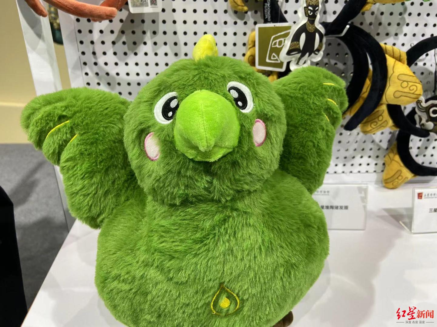 三星堆青铜鸟玩偶