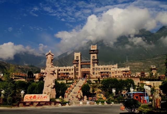 中国古羌城.图源:四川阿坝文化体育和旅游局