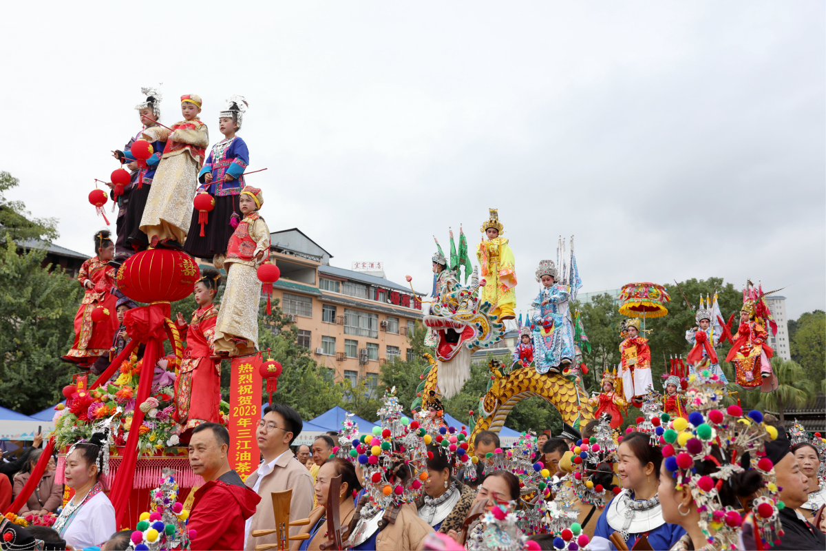 吴川飘色非遗展演.