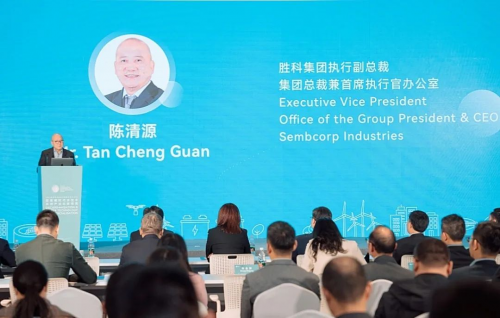 胜科集团执行副总裁陈清源致辞