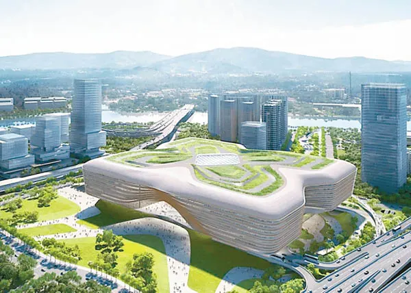 皇岗新口岸效果图