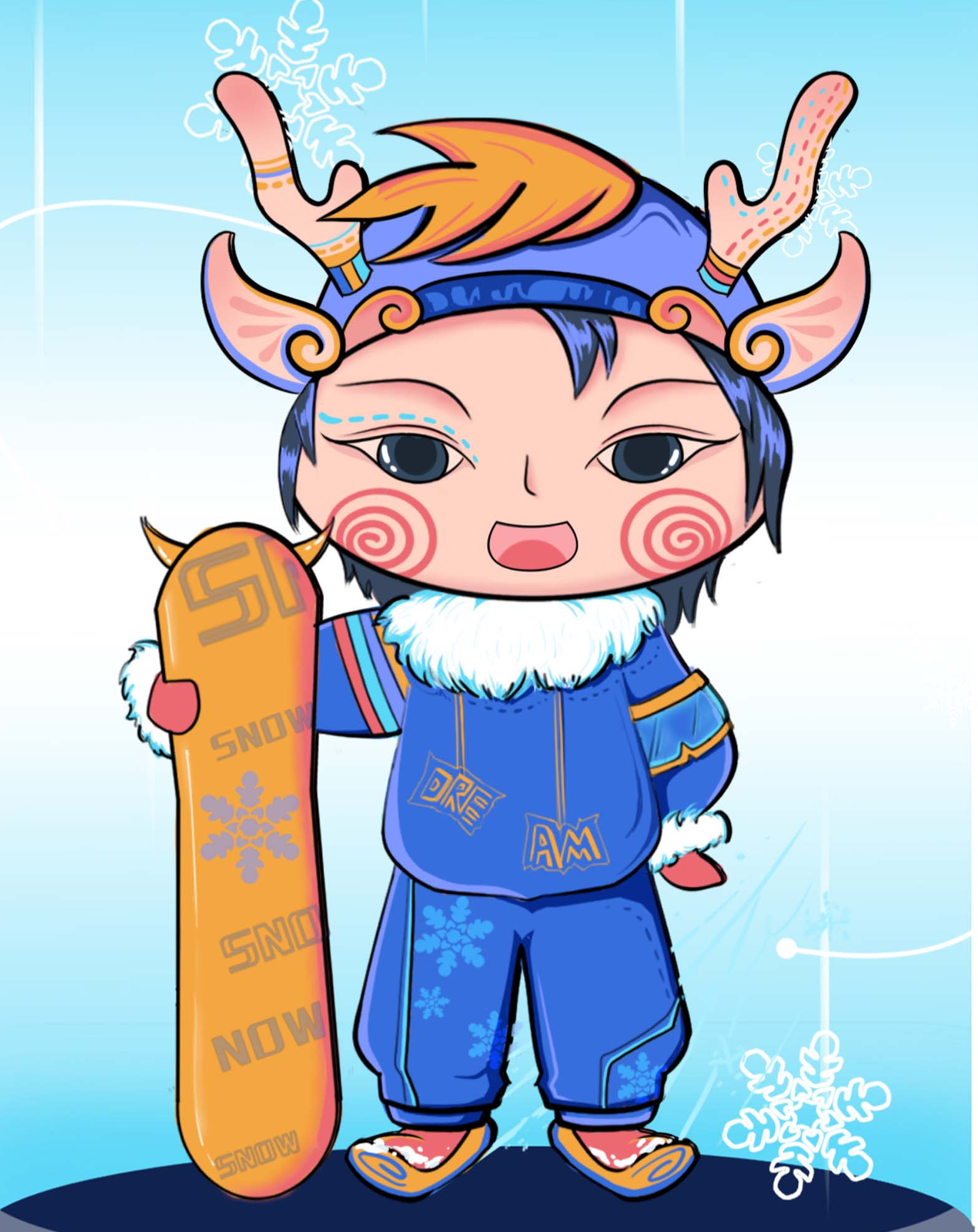 第29届雾凇冰雪节新logo和吉祥物正式亮相